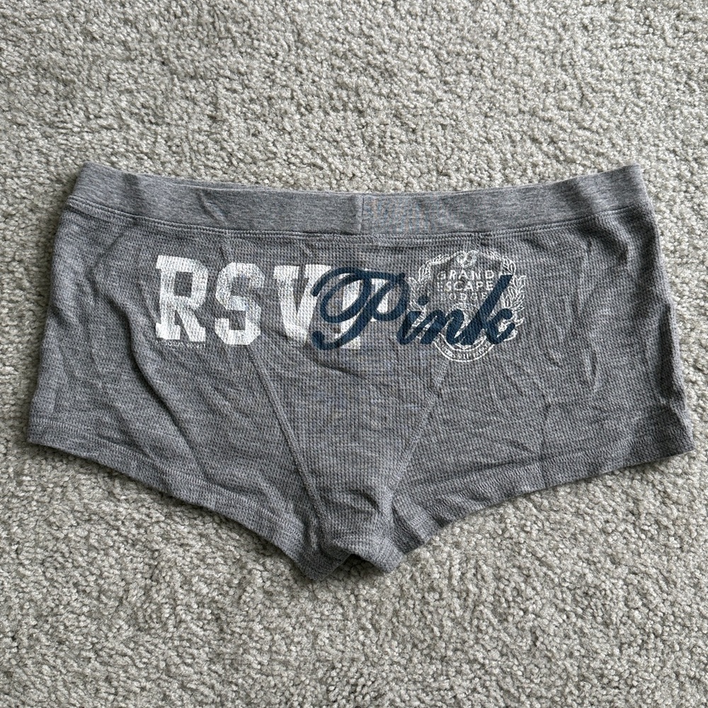 Victoria’s Secret PINK Gray Women's Lounge Cheeky Shorts
